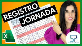 ✅ Plantilla automatizada REGISTRO de JORNADA LABORAL en Excel [upl. by Timmi]