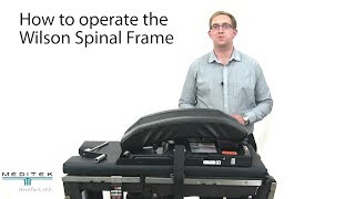 How to Operate the Wilson Spinal Frame  MEDITEK [upl. by Nira]