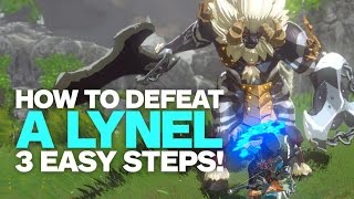 How To Fight Lynels in Zelda Breath of the Wild [upl. by Azirb934]