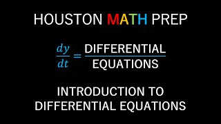 Introduction to Ordinary Differential Equations [upl. by Nyrrek]