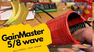 CB Radio Homebrew Gainmaster 58 wave Antenna on a DX Commander Pole  Lockdown activities Part 5 [upl. by Animahs]