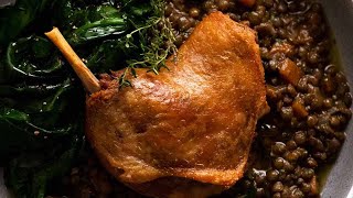 Duck Confit French Slow Roasted Duck Legs [upl. by Ibed]