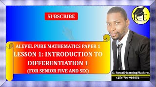 1Introduction To Differentiation Alevel Math [upl. by Norraj292]