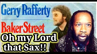 GERRY RAFFERTY BAKER STREET REACTION  Greatest sax riff ever [upl. by Nosoj]