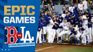 FULL GAME 2018 World Series Game 3  Red Sox vs Dodgers 18inning classic [upl. by Evan]