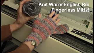 Fingerless Mitt to Knit by Diana Sullivan [upl. by Alvina]