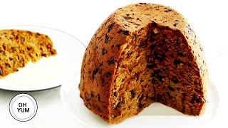 Professional Baker Teaches You How To Make PLUM PUDDING [upl. by Obbard]