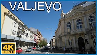 4K Valjevo  Serbia🇷🇸Walking Tour  City Centre [upl. by Eustazio]