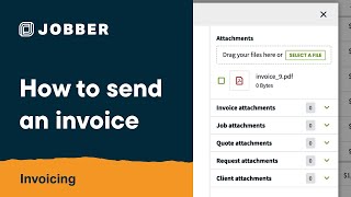 How to Send an Invoice  Invoicing [upl. by Kcirret]