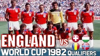 England World Cup 1982 All Qualification Matches Highlights  Road to Spain [upl. by Alliber]