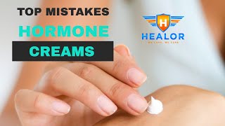 Top Mistakes to Avoid When Applying Hormone Creams [upl. by Ahsiekal]