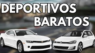 Los 8 autos DEPORTIVOS más BARATOS [upl. by Pacificas]