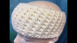 Crochet 20 minutes Headband  One Row Repeat [upl. by Light256]