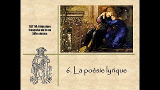 Littérature française du Moyen Âge à la Renaissance cours 6 [upl. by Tisbe]