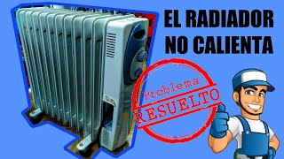 Como ARREGLAR un RADIADOR eléctrico que NO CALIENTA [upl. by Leamaj]