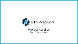 Project Aurelius PreFork Update  Electroneum [upl. by Pugh]