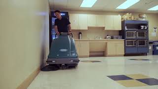 S7 WalkBehind Sweeper  Product Overview  Tennant Company [upl. by Cassady538]