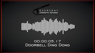 Doorbell Ding Dong  HQ Sound Effects [upl. by Alimat198]