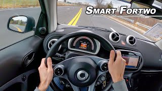 The Smart Car is Completely Underrated  2017 Fortwo POV Drive Binaural Audio [upl. by Savart]