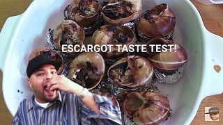 Eating Snails AKA Escargot What Does It Taste Like [upl. by Garfinkel757]