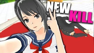 SELFIE Y NUEVA MUERTE  Yandere Simulator [upl. by Kata]