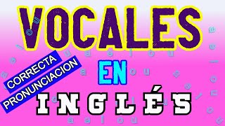 LA REGLA DE LAS VOCALES EN INGLES [upl. by Swayder]