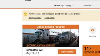 How to Bid Online at a Ritchie Bros Auction  Online Equipment Auction [upl. by Siulegroj108]