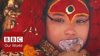 Living Child Goddess in Nepal  BBC Our World  SAHAR ZAND [upl. by Amej]