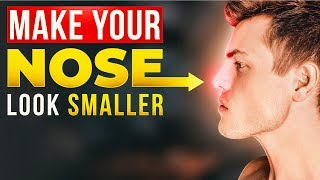 4 Ways To Make Your Nose Look Smaller For Men [upl. by Conlon]