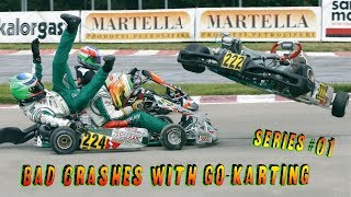 Bad crashes with go karting  series 01 [upl. by Zelda166]