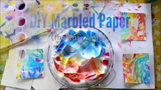 Shaving Cream Marbling [upl. by Seavey447]