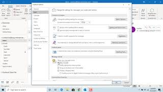 How to change Message Arrival Notification Options in Outlook  Office 365 [upl. by Orten949]