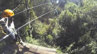 Africas Highest ZipLine The Drakensberg Canopy Tour South Africa [upl. by Iret]