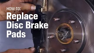 AutoZone Car Care Replacing Brake Pads [upl. by Lai]