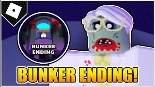 How to get the BUNKER ENDING  BADGE in FIELD TRIP Z Science Teacher Bossfight ROBLOX [upl. by Orlina]