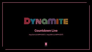 BTS 방탄소년단 Dynamite Countdown Live ENG [upl. by Aihsotal]