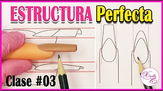 0321 Como crear una ESTRUCTURA PERFECTA de UÑAS Acrílicas o Gel💅 Curso GRATIS Uñas Acrílicas [upl. by Platt]