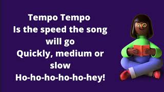 Tempo  A song for kids [upl. by Reichel]