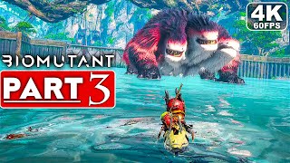 BIOMUTANT Gameplay Walkthrough Part 3 4K 60FPS PC  No Commentary FULL GAME [upl. by Deth]