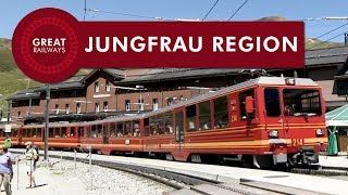 Reise durch die Jungfrau Region  Deutsch • Great Railways [upl. by Adnilym971]