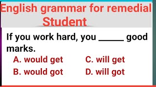 English grammar for Remedial student [upl. by Erdnaed]