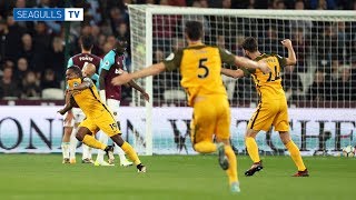 WEST HAM UNITED 0 BRIGHTON amp HOVE ALBION 3 [upl. by Yeldua]