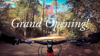 Fonteno Park MTB  Grand Opening MTB Trails  Houston Texas MTB [upl. by Ardnazxela477]