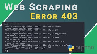 Bypass 403 Forbidden Error When Web Scraping in Python [upl. by Siduhey800]