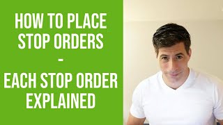 Fidelity  How to Place Stop Orders  Each Stop Order Explained [upl. by Nerak]