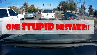 DMV Drive Test  ONE STUPID MISTAKE [upl. by Ycrem]