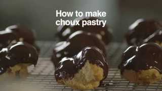 Choux Pastry Recipe For Making Profiteroles  Good Housekeeping UK [upl. by Nade]