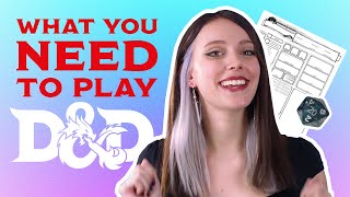 What You Need to Play Dungeons amp Dragons [upl. by Anelim]