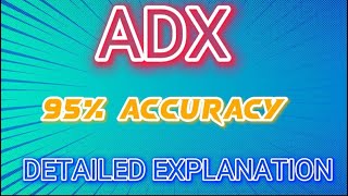 ADX indicator explained  1 min Strategy  QUOTEX [upl. by Aitsirhc]