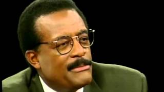 Charlie Rose  Johnnie L Cochran Jr  OJ Simpson Trial [upl. by Matless]